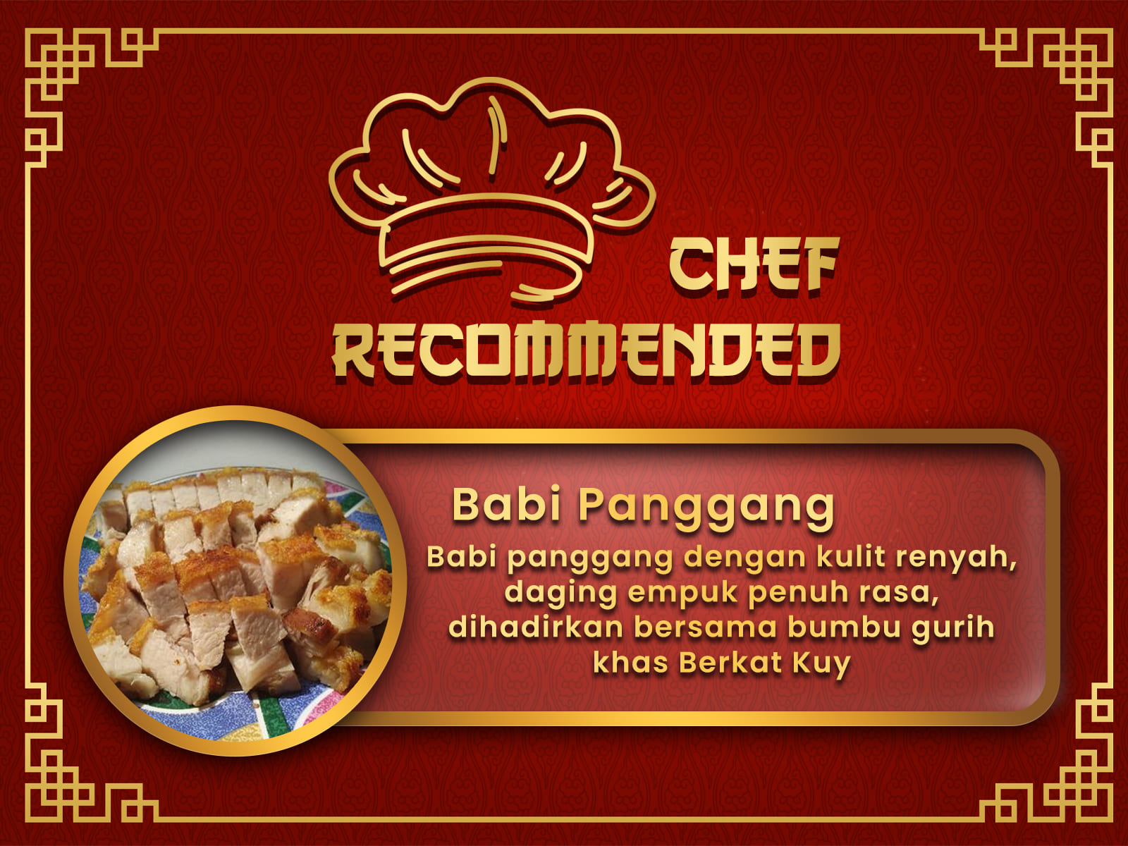 babi panggang berkat kuy