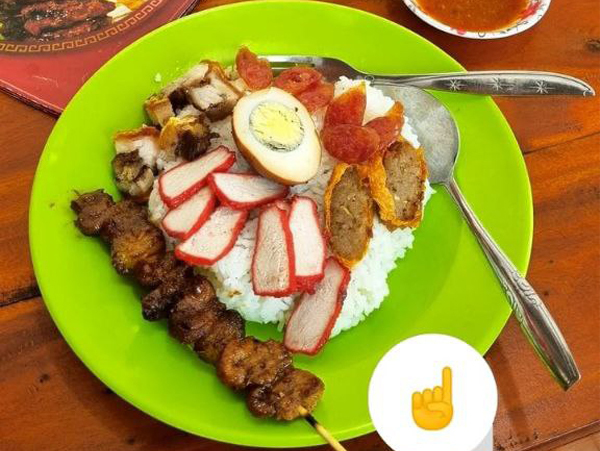 nasi campur babi